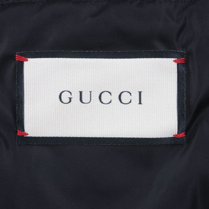 Gucci 590746 GG Pattern Hooded Cotton Double Zip Up Coat Mountain Hoodie Green