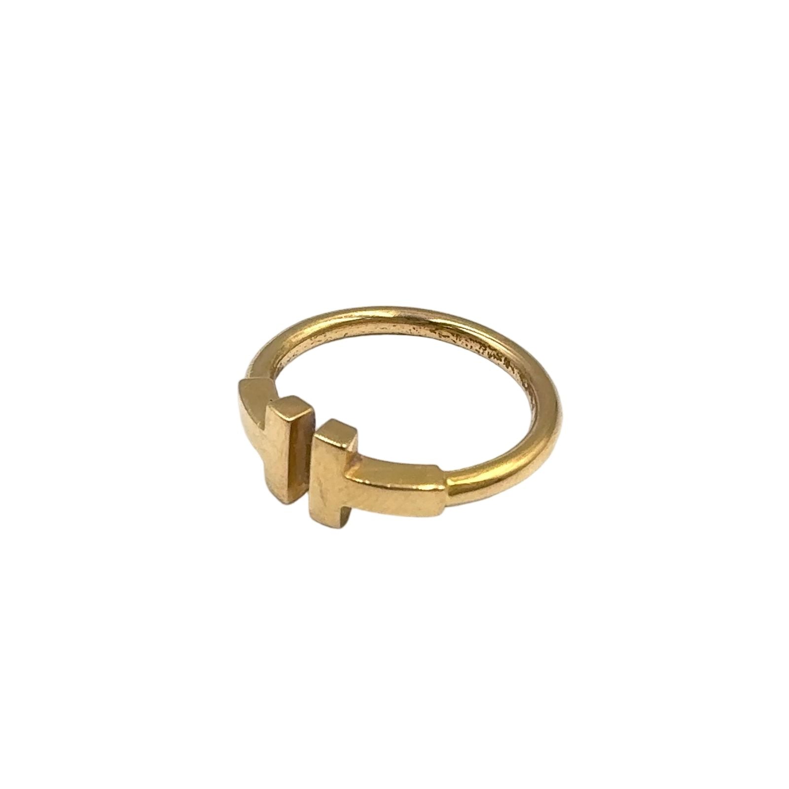 Tiffany & Co T Wire Yellow Gold Ring — view 2