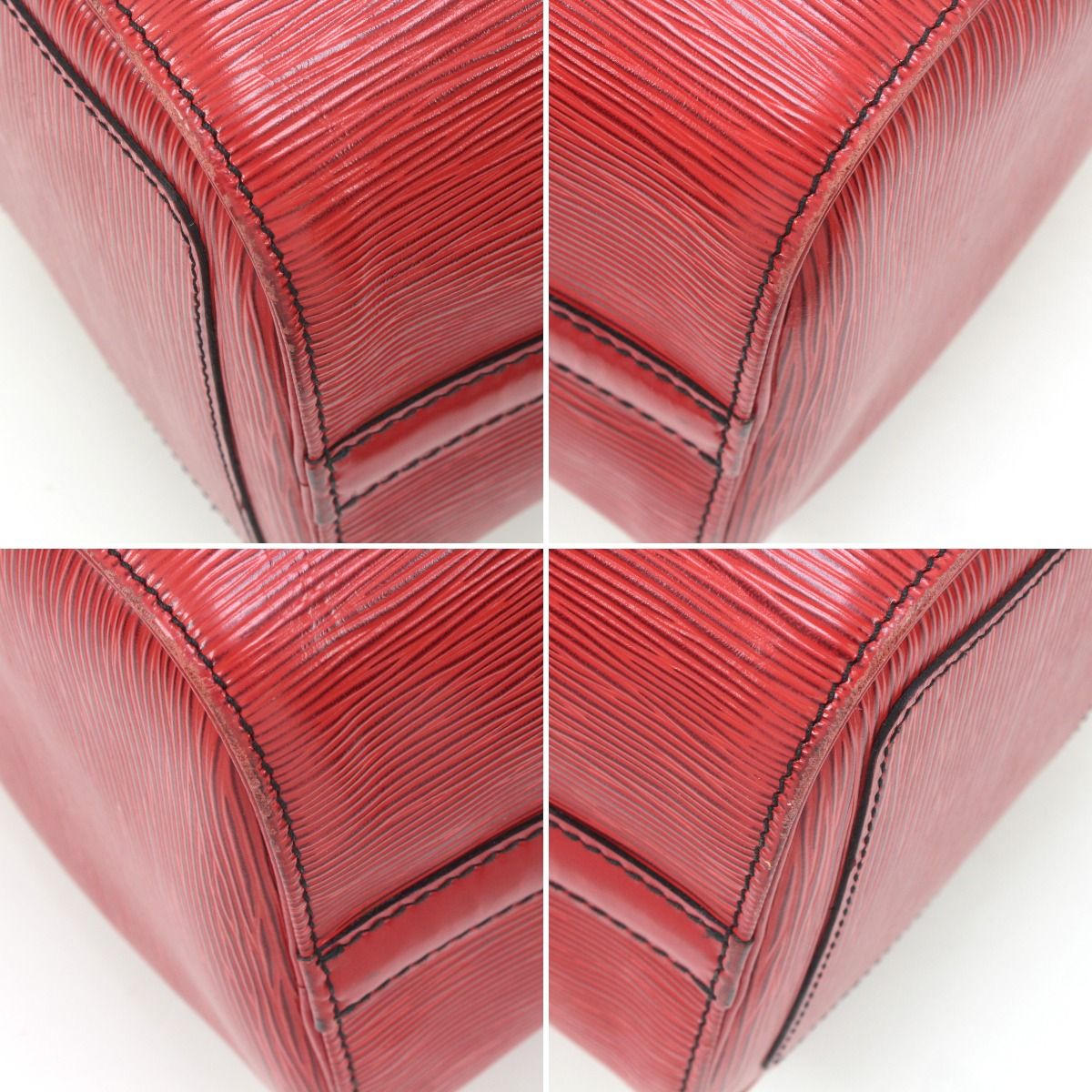 Louis Vuitton Epi Speedy 35 Handbag M42997 Red