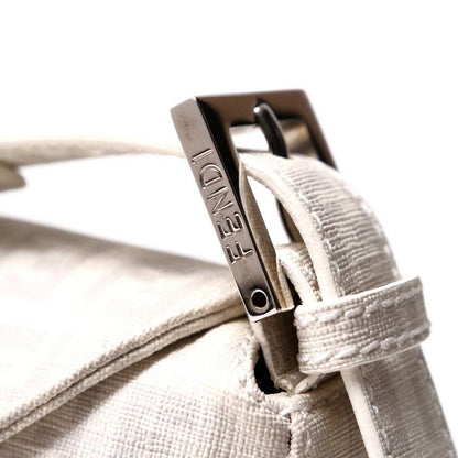 Fendi Handbag Zucchino PVC Mamma Bucket Chain Shoulder Mini Bag Shoulder Semi