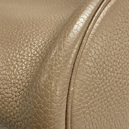 Hermes Handbag Mangeoir Etoupe Silver Hardware