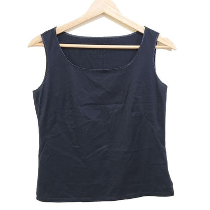 Dior/christian Dior Sleeveless Cut & Sewn Size 9 M Women - Black Crew Neck/embro