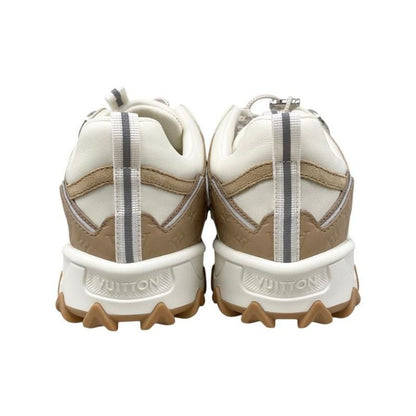 Louis Vuitton Sneakers LV Rush Line 1acxl0 36 Size Calf Leather Cles Beige