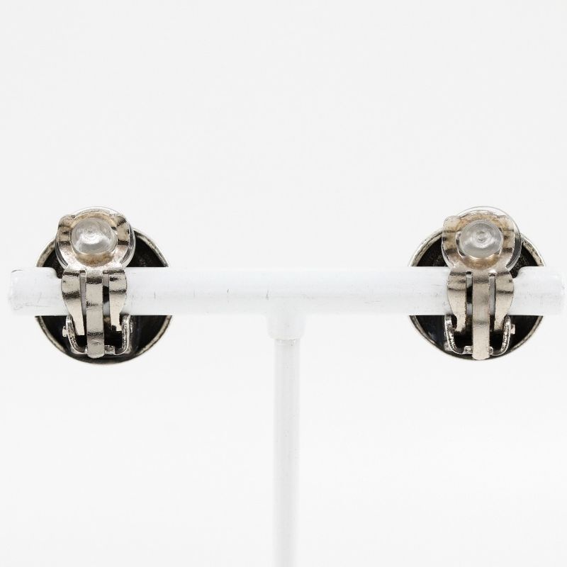 Chanel Coco Mark Metal Silver 99P Ladies 11.7g Earring