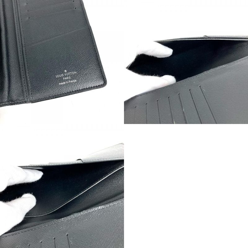 Louis Vuitton Long Wallet Portefeuille Blazer M61697 Monogram Eclipse Canvas