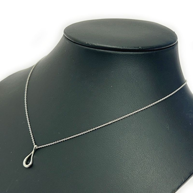 Tiffany & Co Tiffany & Co Silver Open Tia Dos Rop Necklace 2.0g 925 Engraved