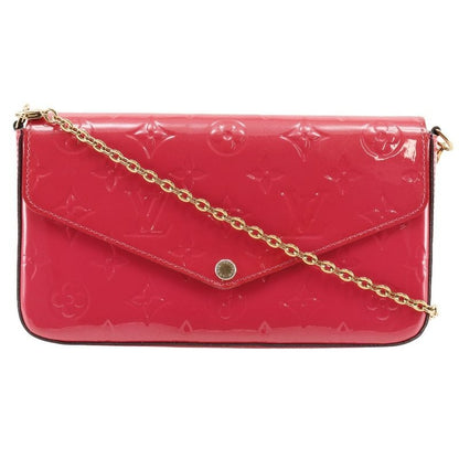 Louis Vuitton Felice Pochette Wallet Chain Monogram Vernis Hot