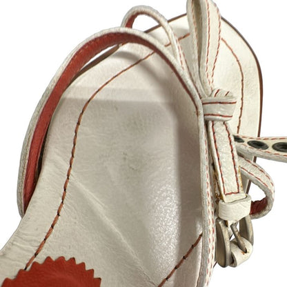 Prada Sandals Women White 35 1 2