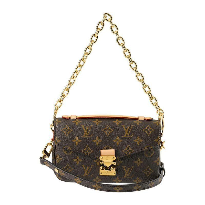 Louis Vuitton Pochette Metis Ew Brown Handbag