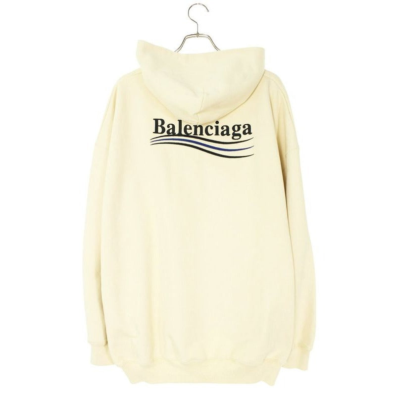 Balenciaga Tkvi9 Campaign Logo Embroidered Pullover Hoodie Men XXS — view 2