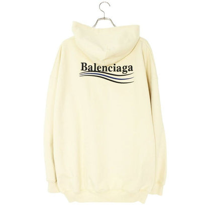 Balenciaga Tkvi9 Campaign Logo Embroidered Pullover Hoodie Men XXS — view 2
