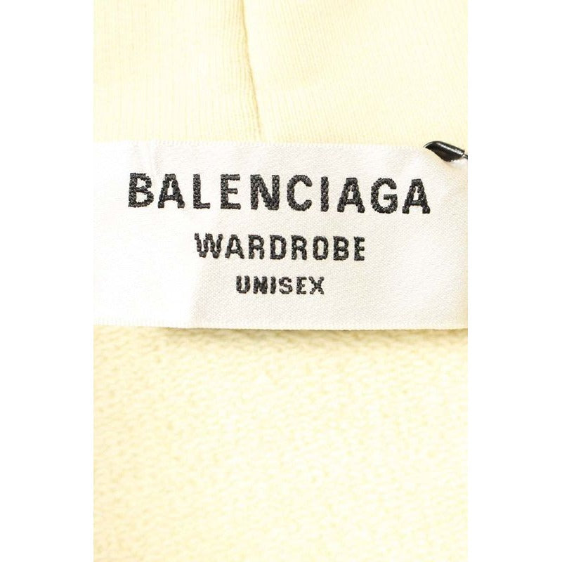 Balenciaga Tkvi9 Campaign Logo Embroidered Pullover Hoodie Men XXS — view 3