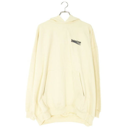 Balenciaga Tkvi9 Campaign Logo Embroidered Pullover Hoodie Men XXS