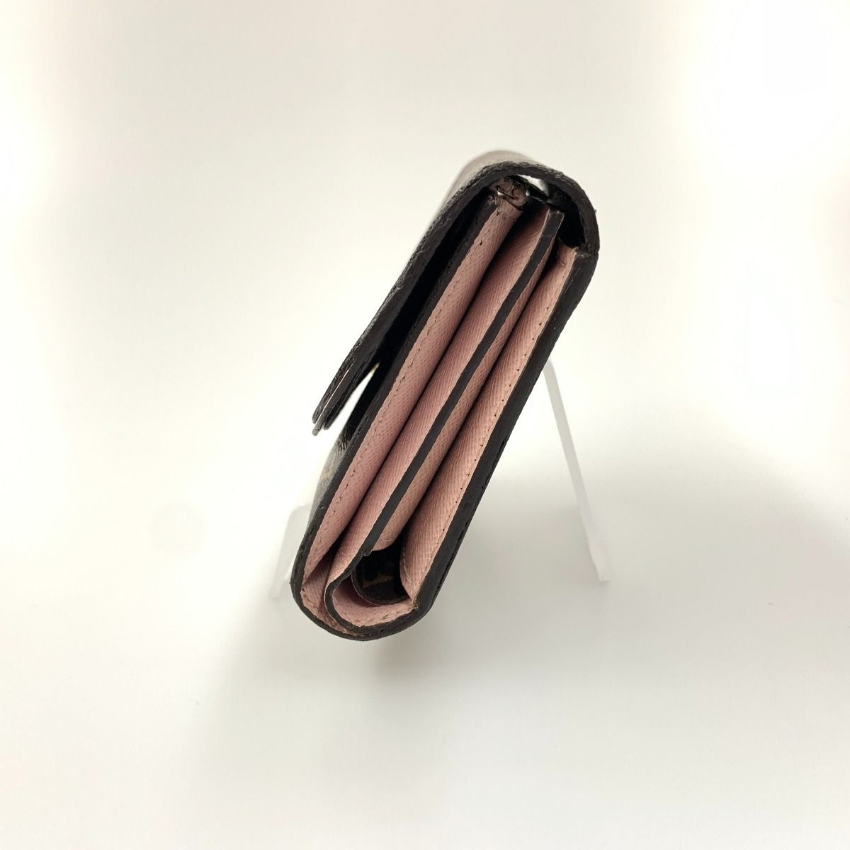 Louis Vuitton Monogram Portefeuille Arianne Tri-Fold Short Wallet M62037 Brown