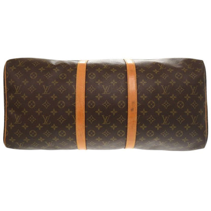 Louis Vuitton Keepall 55 Monogram M41424 Monogram Canvas Brown Boston Bag LV