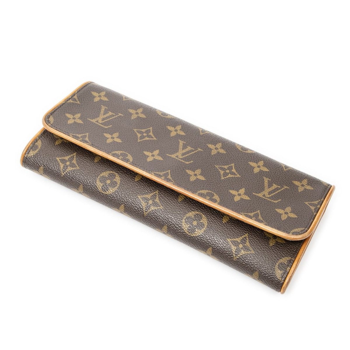 Louis Vuitton Twin Brown Monogram Canvas Messenger Bag