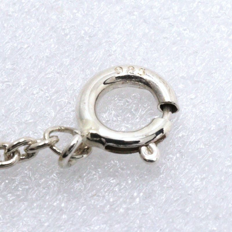 Tiffany & Co Apple Elsa Peretti 925 Silver Ladies 3.8g Necklace