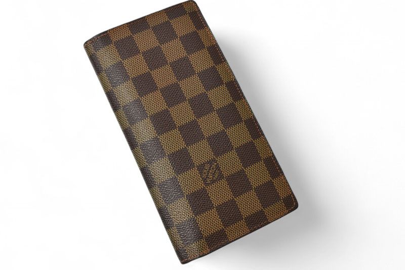 Louis Vuitton Wallet Men's Damier Louis Vuitton Long Wallet Portefeuille Blazer