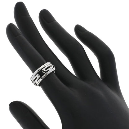 Bvlgari Bulgari Parentesi #47 Ring 18K White Gold Ladies