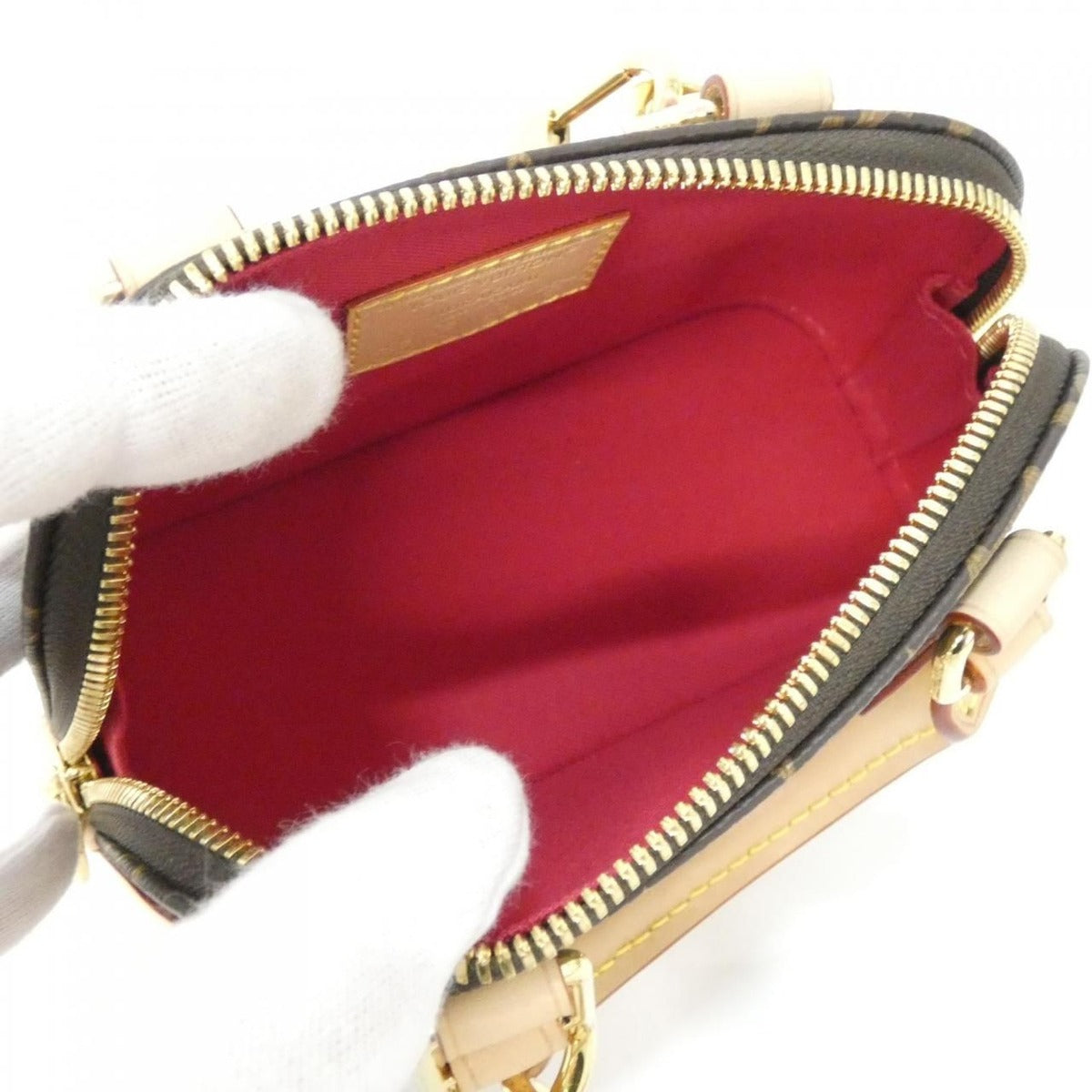 Louis Vuitton Monogram Nano Alma Bag — view 6