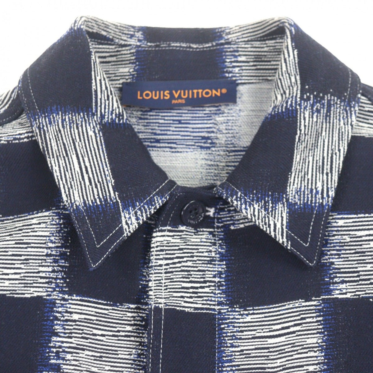 Louis Vuitton Made Wool Damier Long Sleeve Oversize — view 2