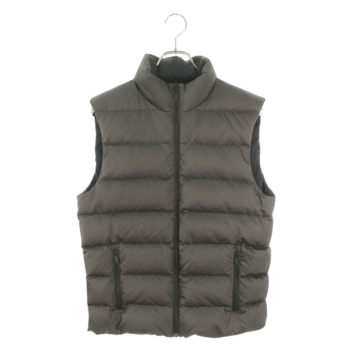 Fendi Reversible Down Vest 46 Khaki Black — view 3
