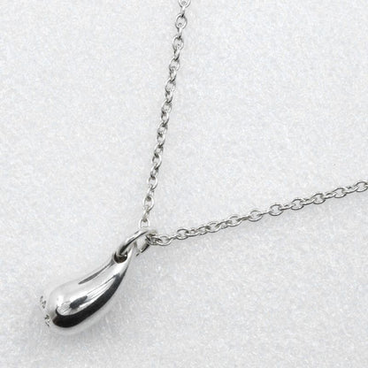 Tiffany & Co Teardrop Elsa Peretti 925 Silver Ladies 1.8g Necklace