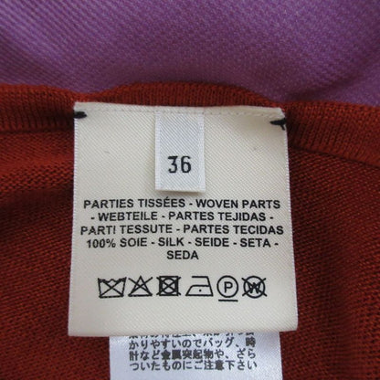22ss Hermes Grand Tralala Twill Laine Short Sleeve Silk Cut and Sewn 2e2814do