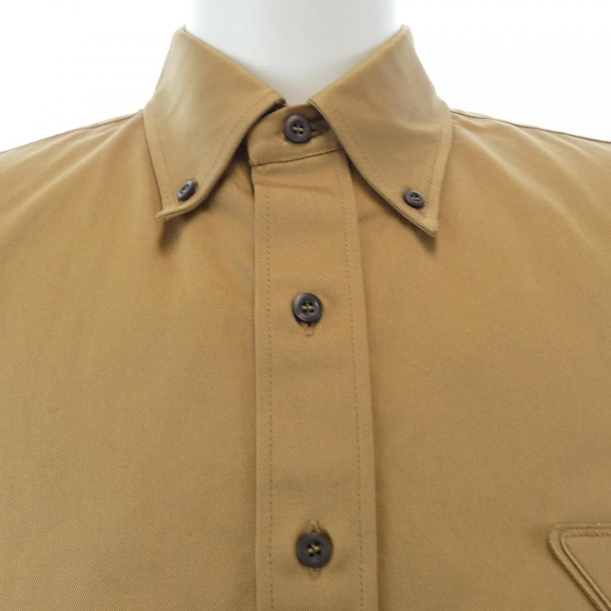 Prada S/S Shirt Beige 40 — view 5