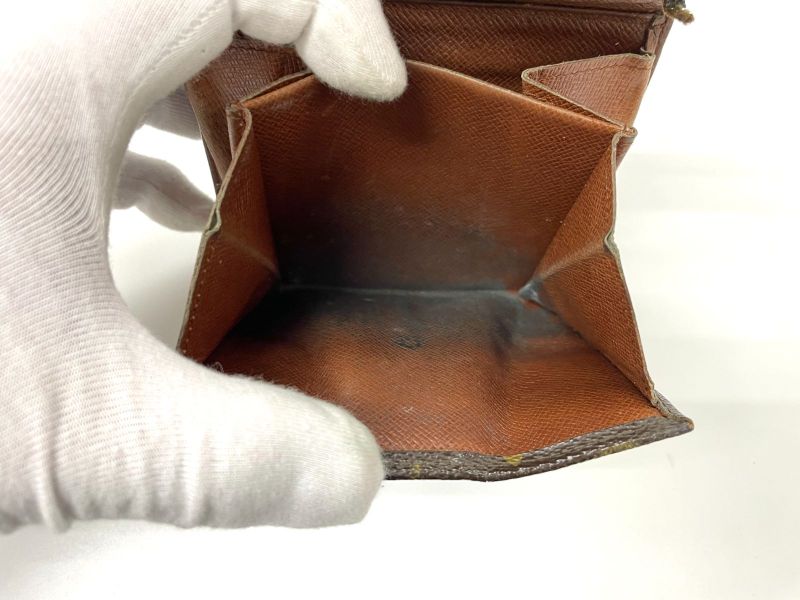 Louis Vuitton Monogram Porte Monet Bier Carte Cles Di Trifold Wallet W Hook