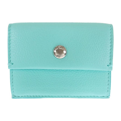 Tiffany & Co Compact Wallet Trifold Leather