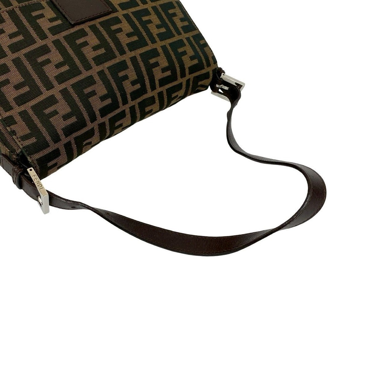 Fendi Mamma Bucket Zucca FF Pattern Canvas Leather Semi One — view 4