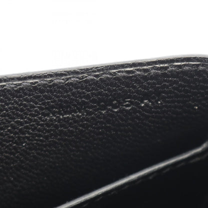 Hermes Shoulder Bag Octagon Black Leather — view 5