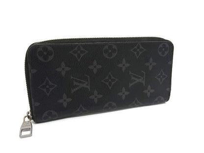 Louis Vuitton M62295 Monogram Eclipse Zippy Wallet Vertical Long Wallet Black