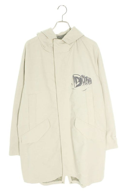 Dior 393c308a5834 Logo Print Mod Coat Men 54