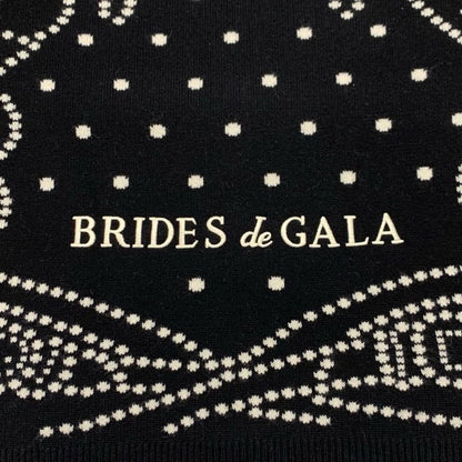 Hermes Top Cashmere Cotton Black White Brid De Gala Embroidery