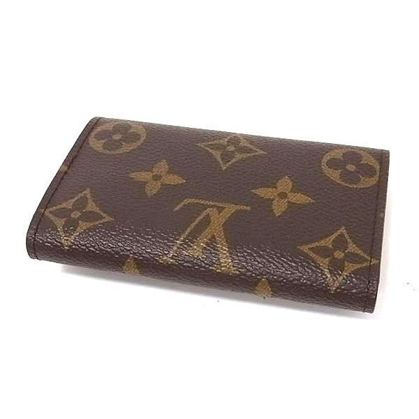 Louis Vuitton Key Case Multicles 6 Brown Monogram Rows — view 3