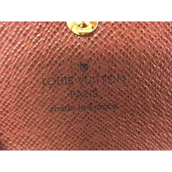 Louis Vuitton Key Case Multicles 6 Brown Monogram Rows — view 5