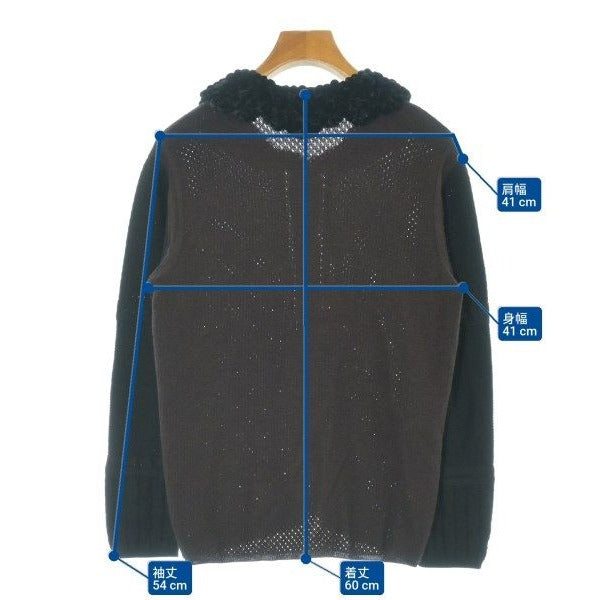 Fendi Cardigan Wool Black — view 8