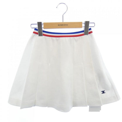 Celine Triomphe Skirt White