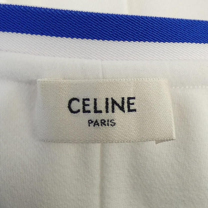 Celine Triomphe Skirt White — view 4