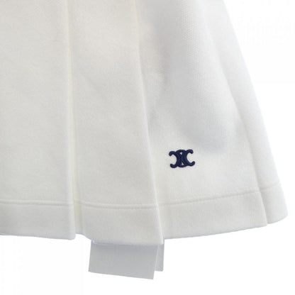 Celine Triomphe Skirt White — view 6