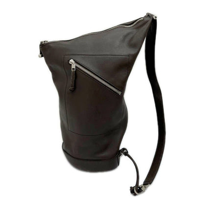 Loewe Belt Bag Anton Leather Pouch with Calf Yes Brown