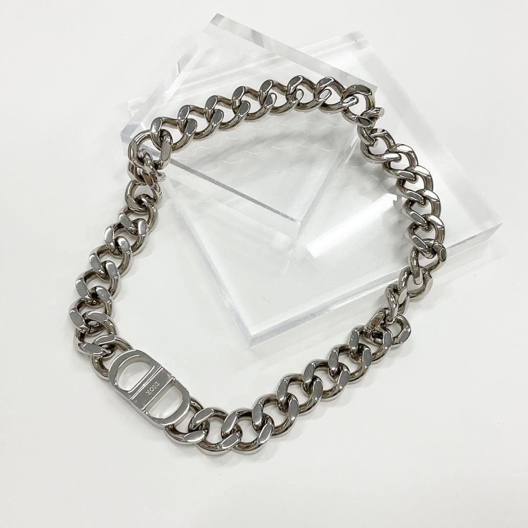 Dior CD Icon Chain Link Necklace