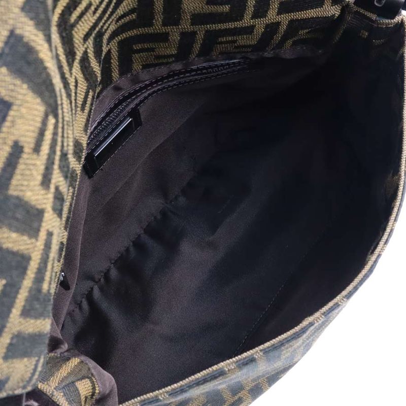 Fendi Shoulder Bag Zucca Mamma Bucket