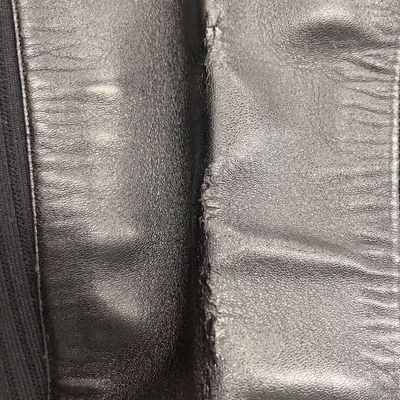 Fendi 17aw Knee-High Long Knit Boots Black 37