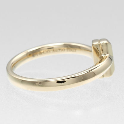 Tiffany & Co T One 18K Yellow Gold #8 Ladies 3.77g Ring