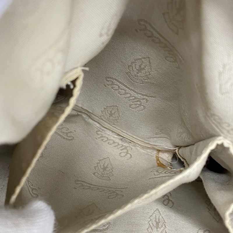 Gucci Shoulder Bag Bamboo New Jackie 246907 Leather Gold Chien Pan Gold