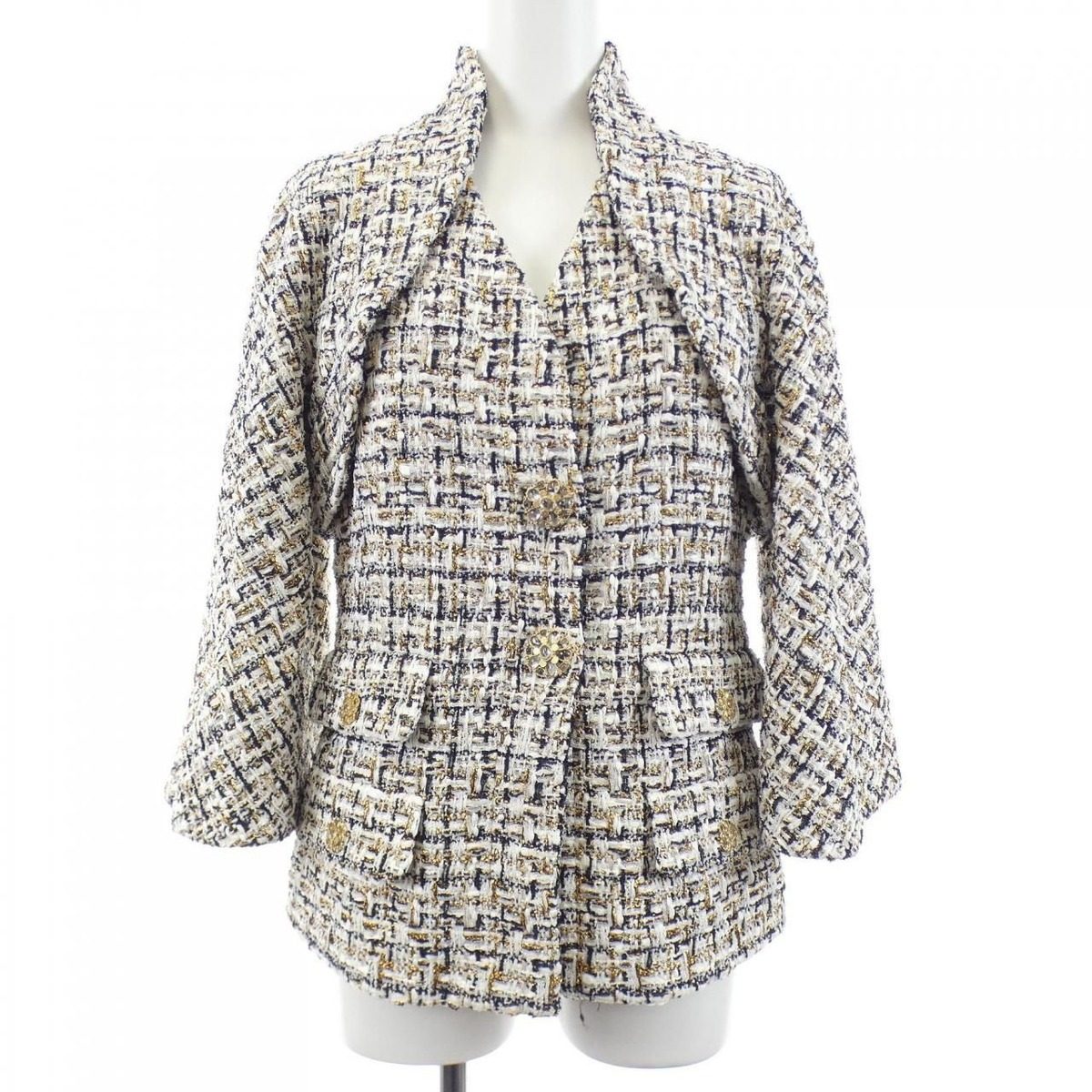 Chanel 15c Jacket Gold