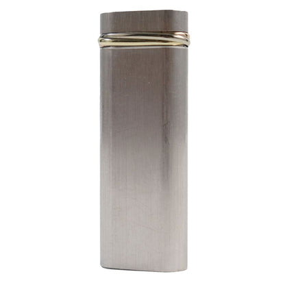 Cartier Trinity Hairline Oval Roller Smoking Tool Gas Lighter